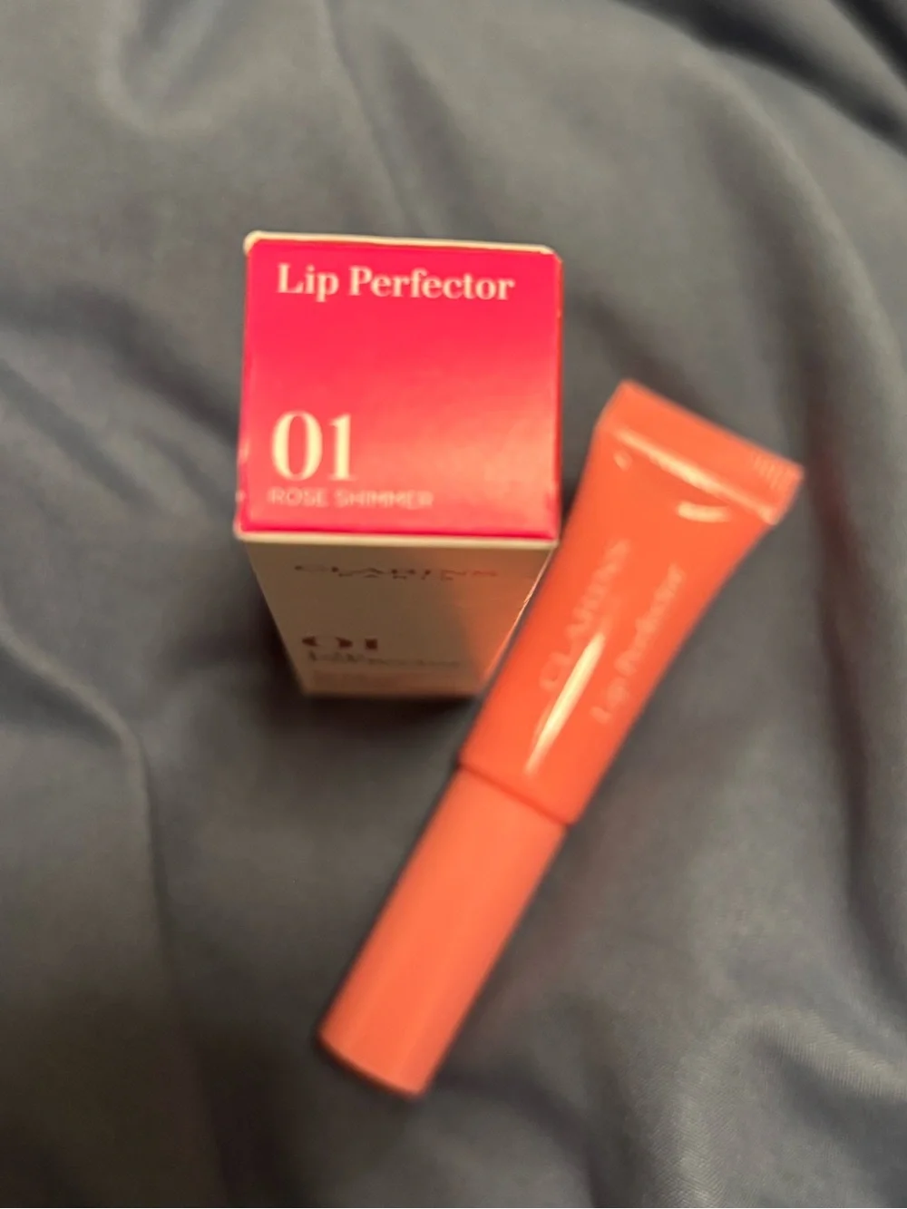 Clarins Lip Perfector 01 Coral Pink Sheer Gloss